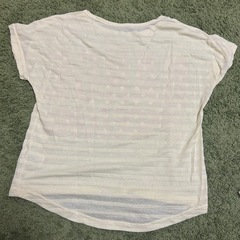 イエロー ロゴTシャツ 半袖の画像