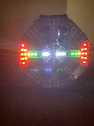キタムラ産業LED保安灯警告灯オーロラ工事現場サインLED大型警告灯です。太陽電池.