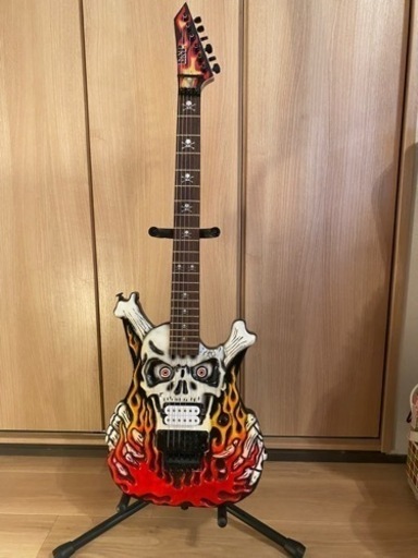 スカルギターESP レプリカ