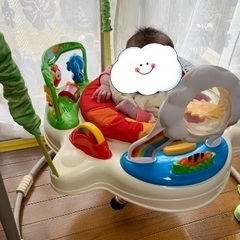 【早い引き取り希望】　お座り　歩行器　ジャンパルー　恐竜　動物の画像