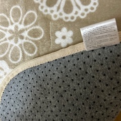 キッチンマット　洗える　ベージュの画像