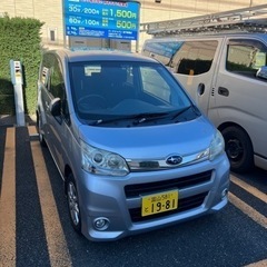 スバル ステラ カスタムR シルバー