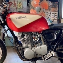 本気のSR400カスタムの画像