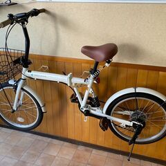 商談中　折り畳み自転車