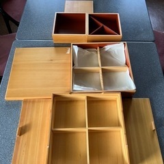 新品　木製　行楽弁当　の画像