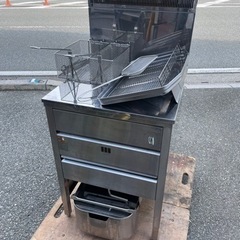 □①中古品 タニコー LPガスフライヤー TGFL-55C 2021年 LPガス