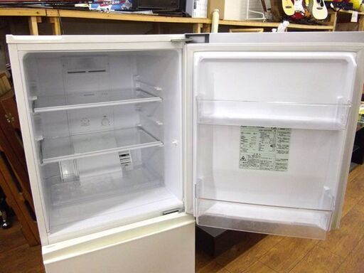 冷蔵庫 157L 2016年製 2ドア アクア AQUA AQR-16E3 ホワイト 100Lクラス 札幌 厚別店