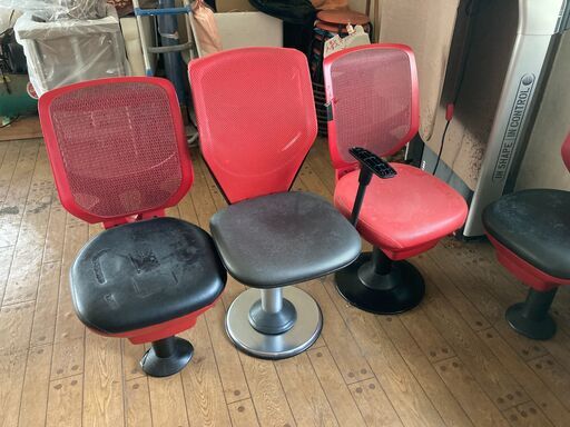 パーラーチェア3個まとめて14000円 パーラーチェア3個まとめて