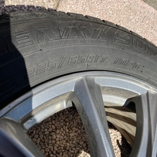 スタッドレスタイヤ 225/65/R17  GOOD YEAR ICE NAVI SUV