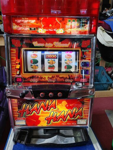 動作品 パイオニア ハナハナ-30  台キー付き HANAHANA パチスロ スロット