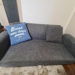 「取引決定済」ソファー(クッション２個付き)の画像