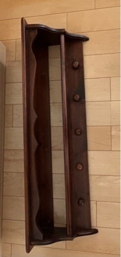 壁掛け　コート掛け　飾り棚　イタリア　イギリスアンティーク