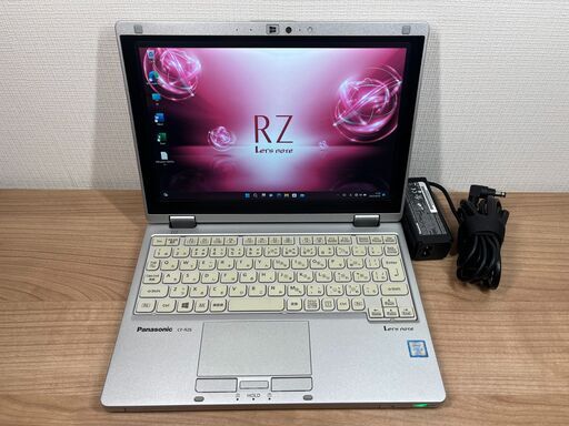 限定品・SIM搭載＞　0895 超軽量 Panasonic CF-RZ6８GB/SSD256 /i5 タッチパネル　office Win11