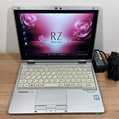 限定品・SIM搭載＞　0895 超軽量 Panasonic CF-RZ6８GB/SSD256 /i5 タッチパネル　office Win11