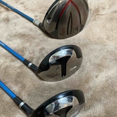 上級者用ゴルフクラブ　ドライバー　３番ウッド　５番ウッドのセットの画像