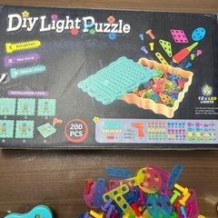 Diy Liggt Puzzle 知育　パズルの画像
