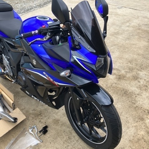 GSX250R 青/黒 オーバーマフラー付き(ノーマルあり)【公式直営ストア】 GSX250R 青/黒 オーバーマフラー付き(ノーマルあり)【公式直営ストア】
