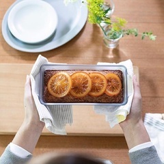 大人気＊新品 パウンドケ−キ型 セラベイク パウンドケーキ M パウンド 耐熱皿 の画像