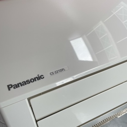 パナソニックルームエアコン エオリア CS-221DFL-W 2021年製(6畳用)