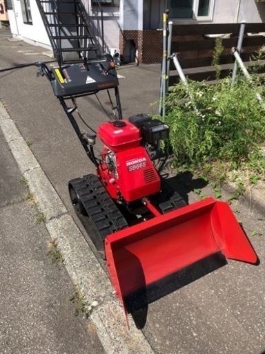 ホンダ　除雪機　SB665 ブル　HST サイドクラッチメンテ済み