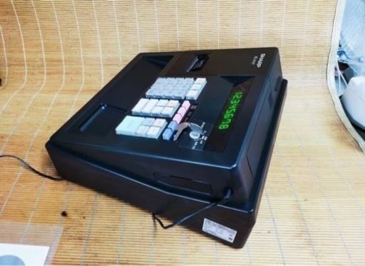シャープレジスター　XE-A147　PC連携　店名設定無料　n49876