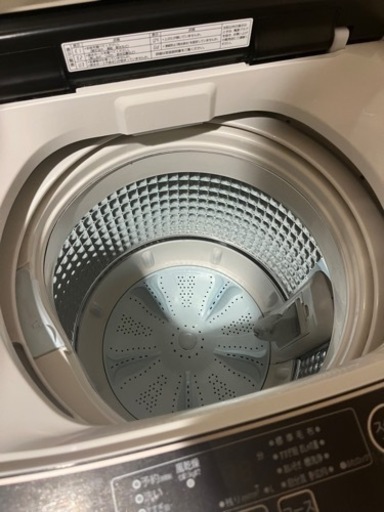値下げしました！AQUA 洗濯機 2020年製  5kg 残り湯汲み上げホース付き