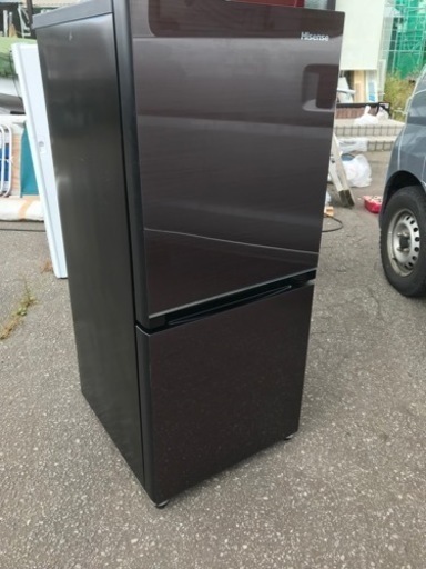【良品】Hisense ハイセンス 2ドア冷凍冷蔵庫 HR-G13B 2020年製