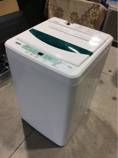YAMADA 洗濯機 YWM-T45G1 2020年製 (買いトレジャー) 黒崎の家電の中古