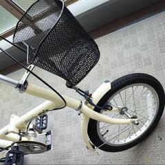 16インチ　折りたたみ自転車の画像