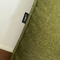 【美品】１億円座椅子 LOWYA 42段ギア ソファ張地グリーンの画像