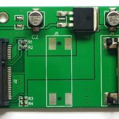 msata sata 変換アダプタ　変換基盤