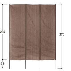 09t 未使用品 タカショー 日よけ 洋風タテス 約W190×H...
