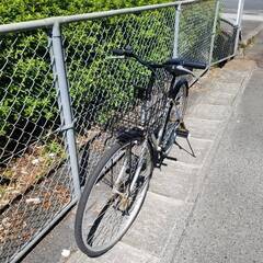 リサイクルショップどりーむ鹿大前店 No1058 自転車 安心安全の鍵付き！！の画像