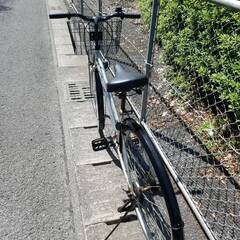 リサイクルショップどりーむ鹿大前店 No1058 自転車 安心安全の鍵付き！！の画像