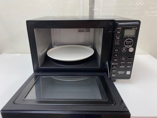 I550 ? 人気のブラック♪ HITACHI オーブンレンジ 950Ｗ ⭐ 動作確認済 ⭐ クリーニング済