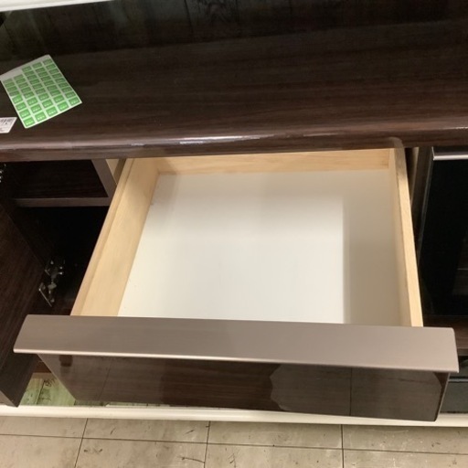 テレビボード　ニトリ　扉•引き出し付き　ポスティア　ダークブラウン