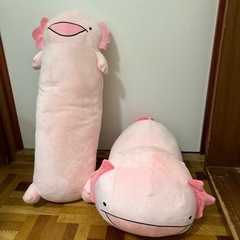 ウーパールーパーぬいぐるみセット
