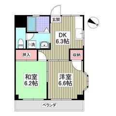 💙💙フリーレント1ヶ月付き😍敷礼０！《2DK》茂原市🐻嬉しい追い...