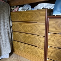 和タンス８段　昭和レトロの画像