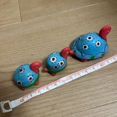 亀の置物　親子の画像