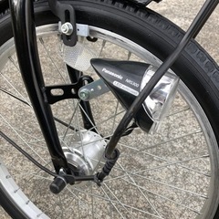 LORIS FOLDING 20インチ　オートライト　カゴ付き6段変速の画像