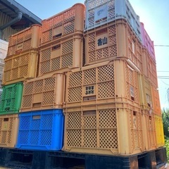 【中古】大量購入歓迎！サンテナコンテナ　キャリー