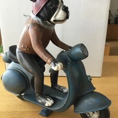 バイク乗りのフレンチブルドッグ (Kaoru-dubu) 印西のインテリア