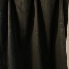 (終了)ブラックカーテン(長)美品Aの画像