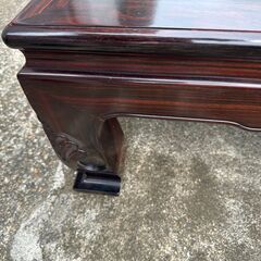 和風 テーブル 重厚感あり 【差し上げます！】の画像