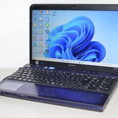 中古良品 Windows11+office 新品爆速SSD256GB SONY VPCCB48FJ core i5