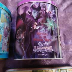ディズニーランド　ディズニーシーの空き缶の画像