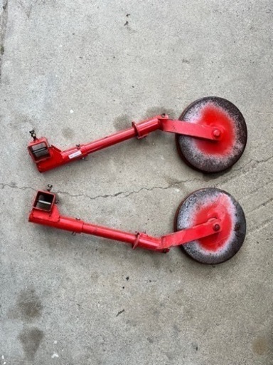 トラクター　尾輪