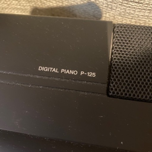 【2019年購入】YAMAHA 電子ピアノ　P125