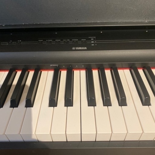 【2019年購入】YAMAHA 電子ピアノ　P125